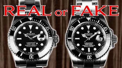 real vs fake rolex submariner|rolex submariner knockoff watches.